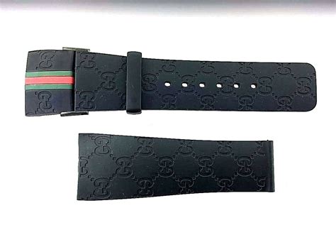 rubber gucci watch men|gucci watch rubber strap replacement.